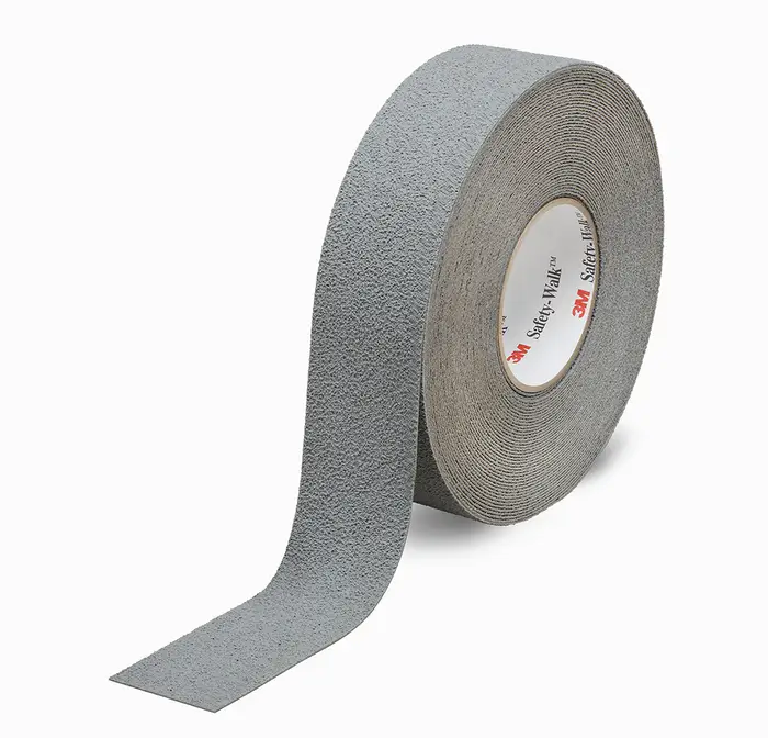 3M Safety-Walk Nasszone Medium, Typ 3, 300 Serie, Grau, 25,4 mm x 18,3 m, 1 Rolle/Karton