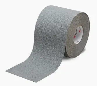 3M Safety-Walk Nasszone Medium (Typ 3) 300 Serie, Grau, 100 mm x 18,3 m, 1 Rolle / Karton