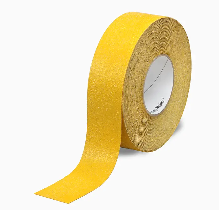 3M Safety-Walk Verformbar, Typ 2, 500 Serie, Gelb, 51 mm x 18,3 m, 2 Rollen/Karton
